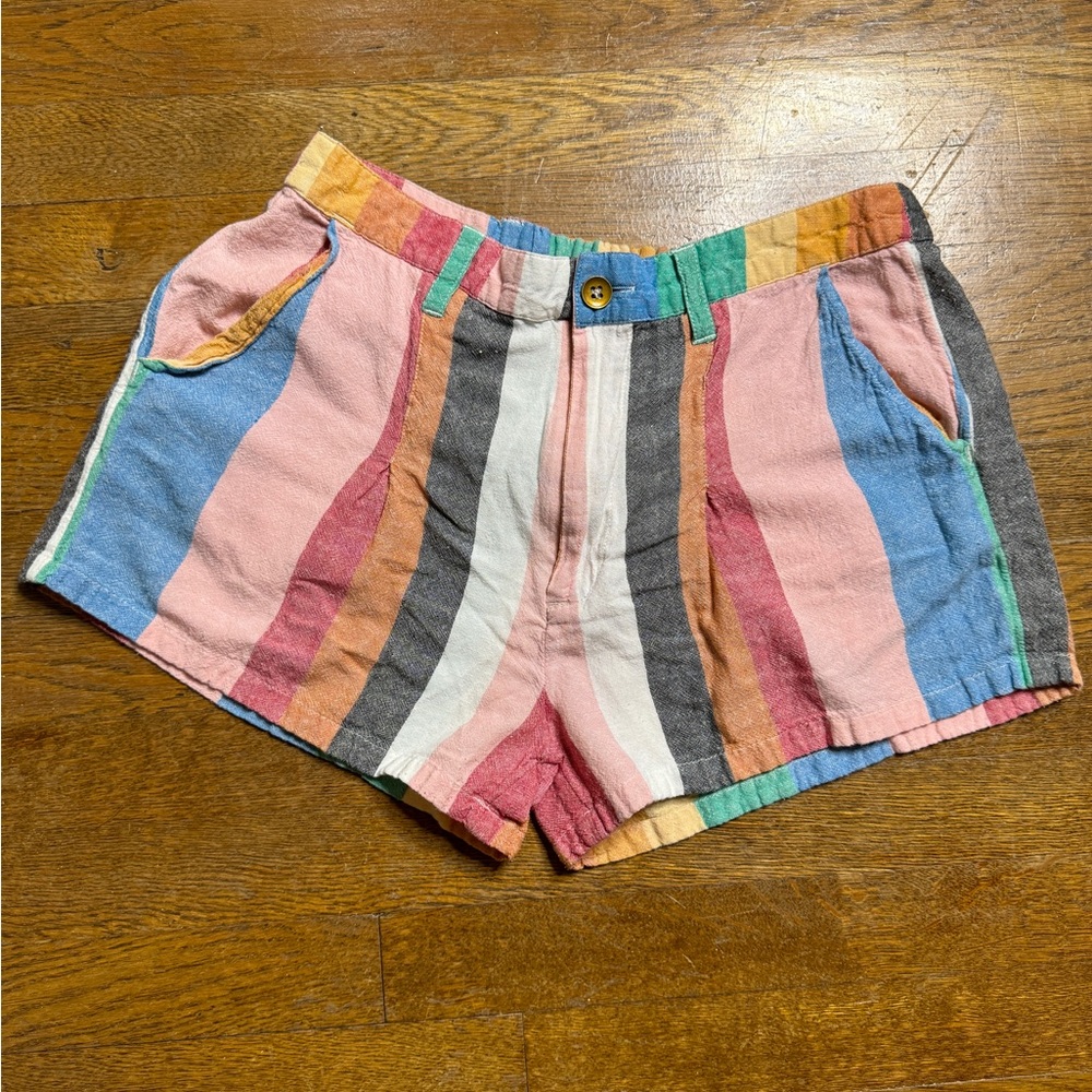 Billabong Sincerely Jules rainbow colored shorts